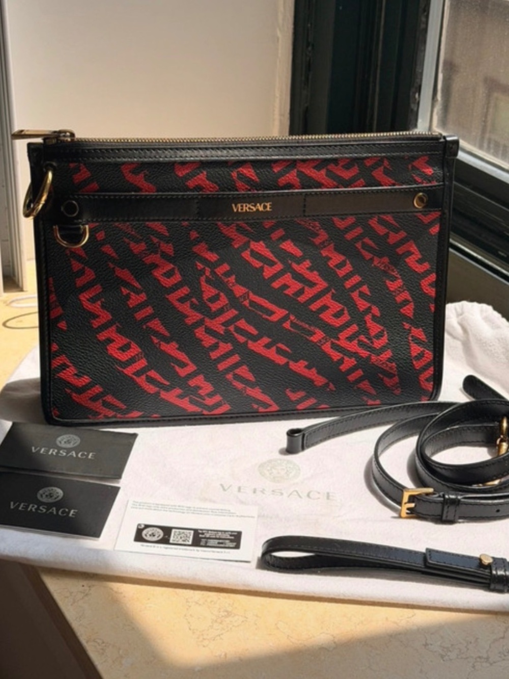Versace Crossbody Bag – Very Good Condition